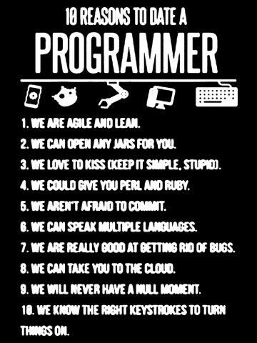 10 Reason To Date A Programmer