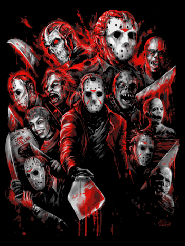12 Jasons (Many faces of)