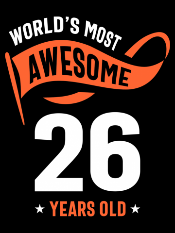 26 Years Old Gift | 26th Birthday Gift Ideas - Mens and Womens