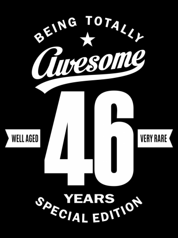 46 Year Old Gift | 46th Birthday Gift Ideas - Mens and Womens
