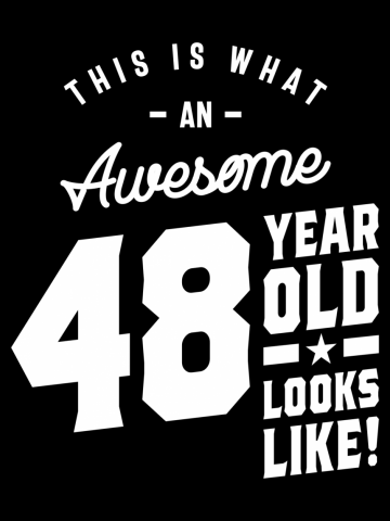 48 Year Old Gift | 48th Birthday Gift Ideas - Mens and Womens