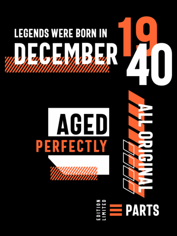 81st Birthday Legends Were Born In December 1940