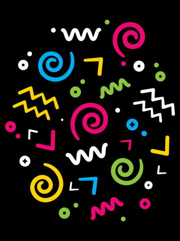 90s Funky Pattern