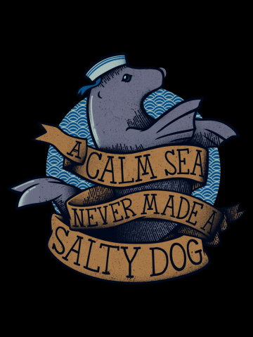 A Calm Sea Never Made a Salty Dog
