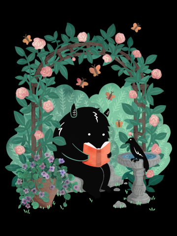 A Quiet Summer Spot (Book Reading Monster)