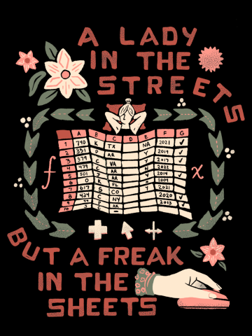 A freak in the sheets (aka a good ƒx)