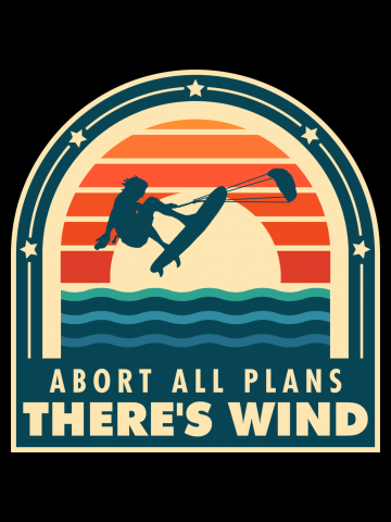 Abort All Plans There is Wind for Kitesurf Lovers