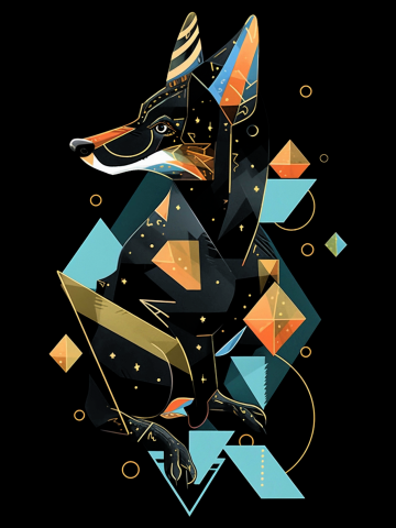 Abstract Cosmic Wolf