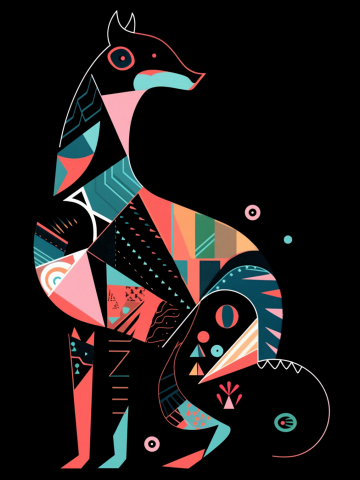 Abstract Coyote
