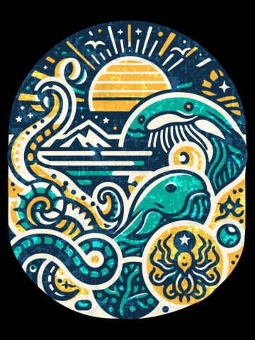 Abstract call for oceans conservation