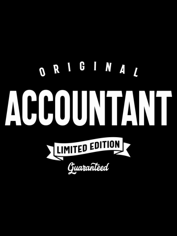 Accountant Funny Job Title Profession Birthday Worker