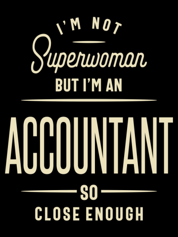Accountant Gift Funny Job Title Profession Birthday Idea