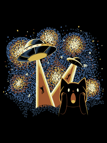 Alien Invasion Cat Scream 