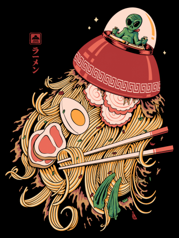 Alien Ramen Invasion