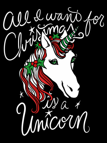 All I want for Christmas is a Unicorn