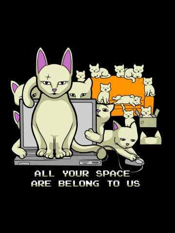 All your Space are belong to us
