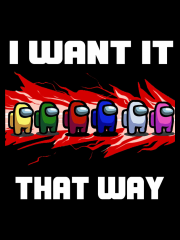 Among us with Friend - I want it that way
