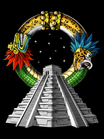 Ancient Aztec Pyramid
