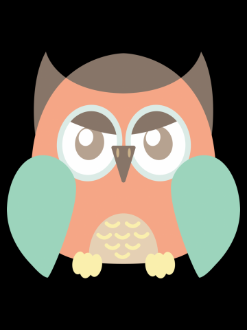 Angry owl