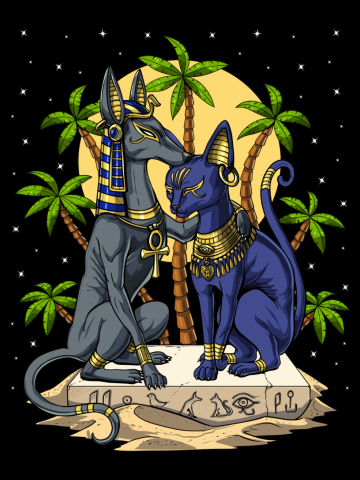 Anubis and Bastet