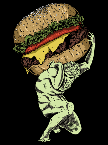 Atlas Burger colored