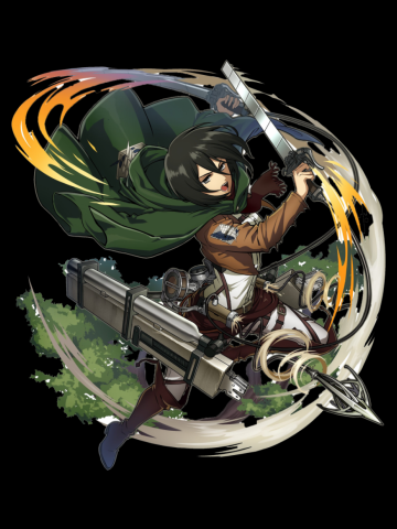 Attack on titan mikasa