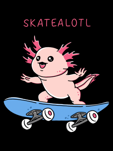 Axolotl Skateboard