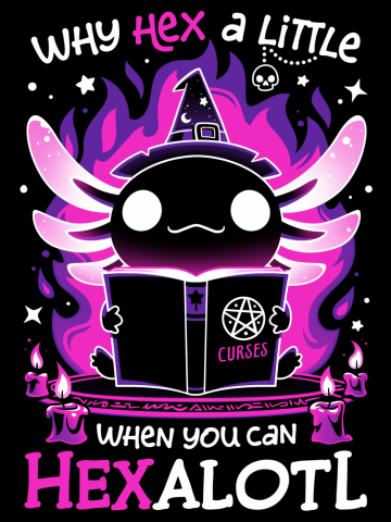 Axolotl Witching Hour - Spooky Salamander