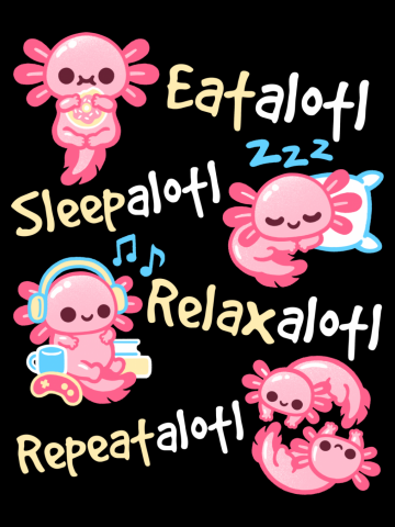 Axolotl simple life