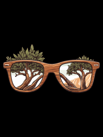 Back to Nature The Cycle of Life in a Pair of Sunglasses
