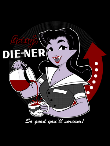 Batsy's Die-ner (Dark)