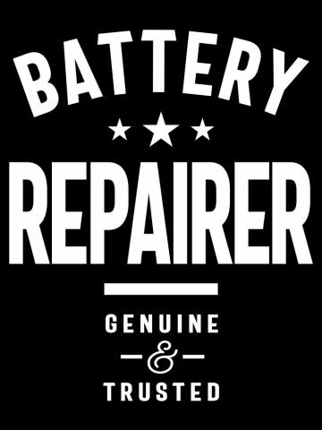 Battery Repairer Gift Funny Job Title Profession Birthday Idea