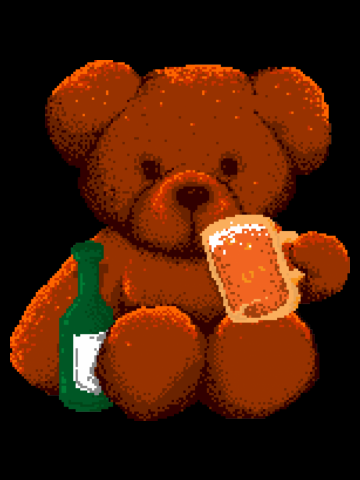 Bear beer 8bit