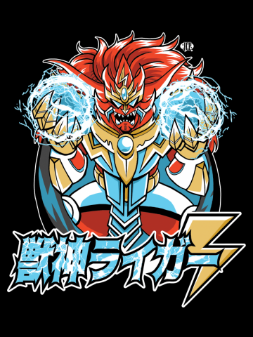 Beast King of Thunder, Black Version - Stop AAPI Hate Charity Design
