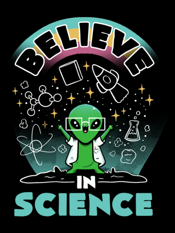 Believe in Science Alien