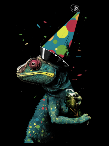 Birthday Chameleon