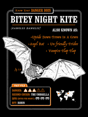 Bitey Night Kite - Bat Fact File