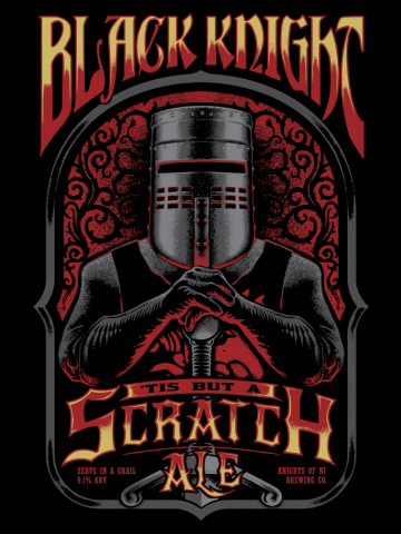 Black Knight Tis But a Scratch Ale