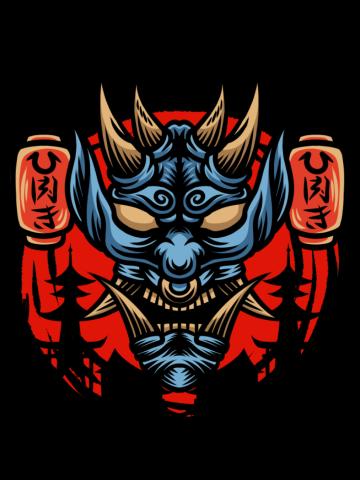 Blue Oni Demon