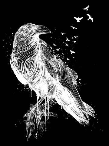 Born to be free (white)