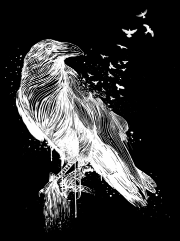 Born to be free (white)