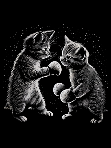 Boxing Kittens
