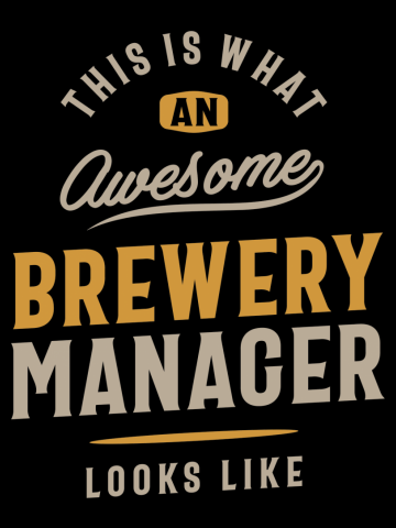Brewery Manager Funny Job Title Profession Occupation