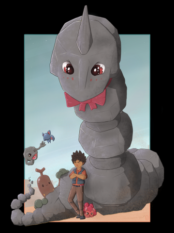 Brock Trainer Print