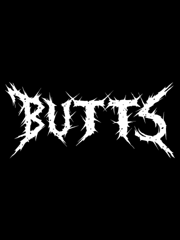 Butts Metal Band Logo