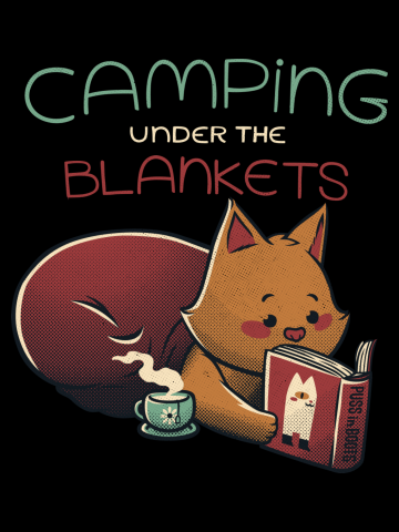 Camping Under The Blanket Book and Tea