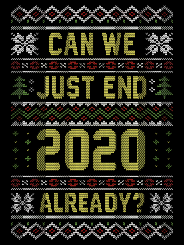 Can we End 2020 Ugly Christmas Sweater