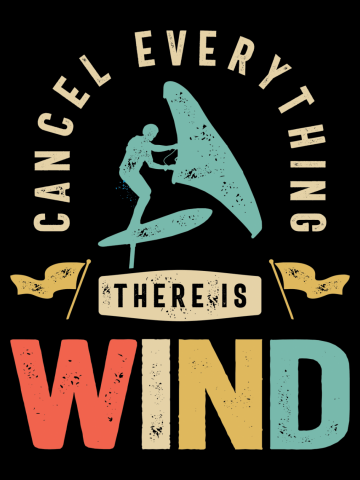 Cancel everything there is wind - Wing Foil