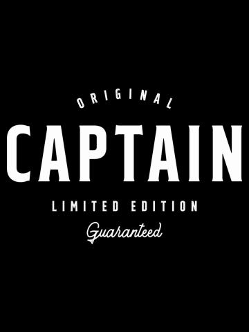 Captain Funny Job Title Profession Birthday Worker