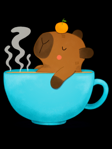 Capybara Capyccino